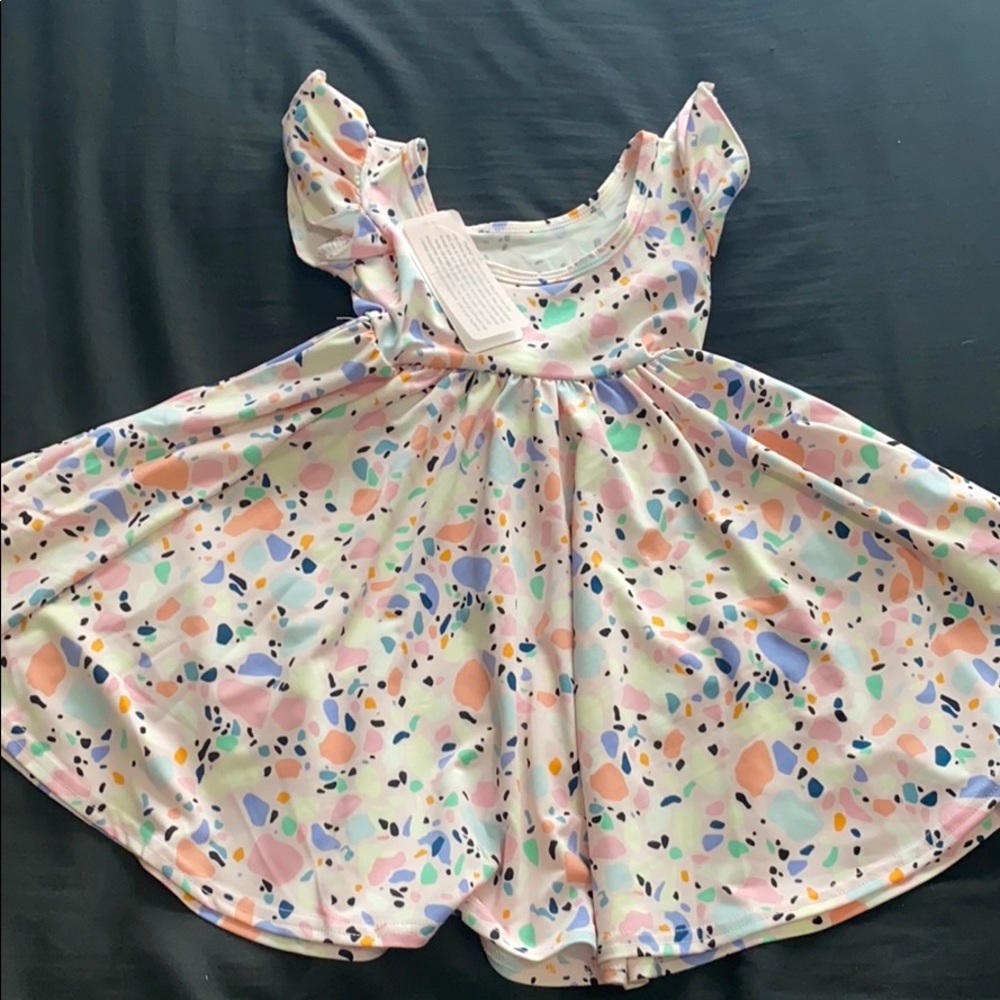 Dot dot smile empire dress size 2t new with tags